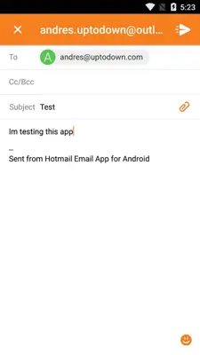 Universal Email App android App screenshot 4